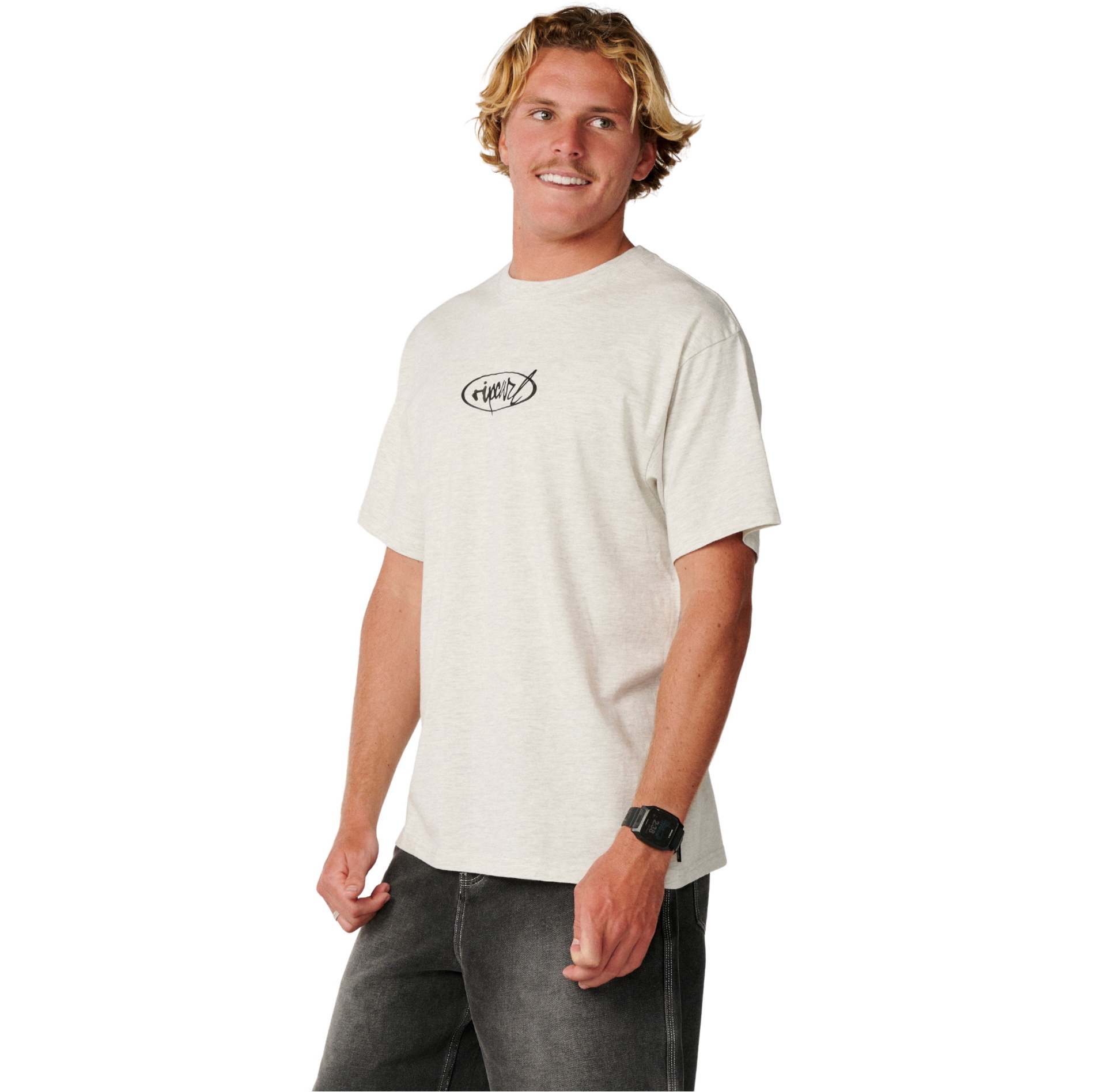 2026 Rip Curl M&auml;nner Reißskript Tee 14HMTE - Sports Marle